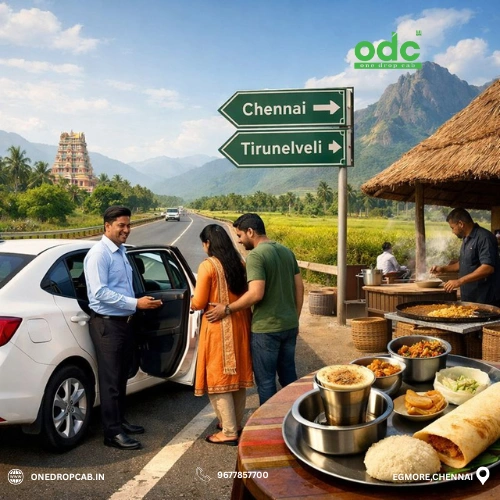 Chennai to Tirunelveli one way taxi service