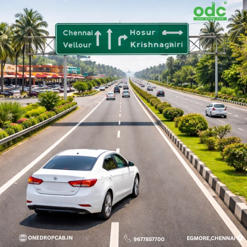 Bangalore to Chennai outstation one way taxi