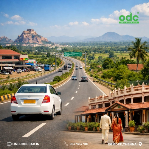 One way cab from Chennai to Karaikudi