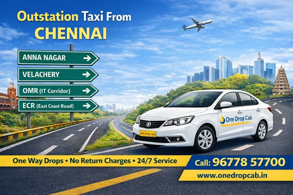 Chennai one way taxi service